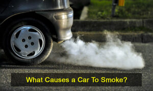 what causes a car to smoke